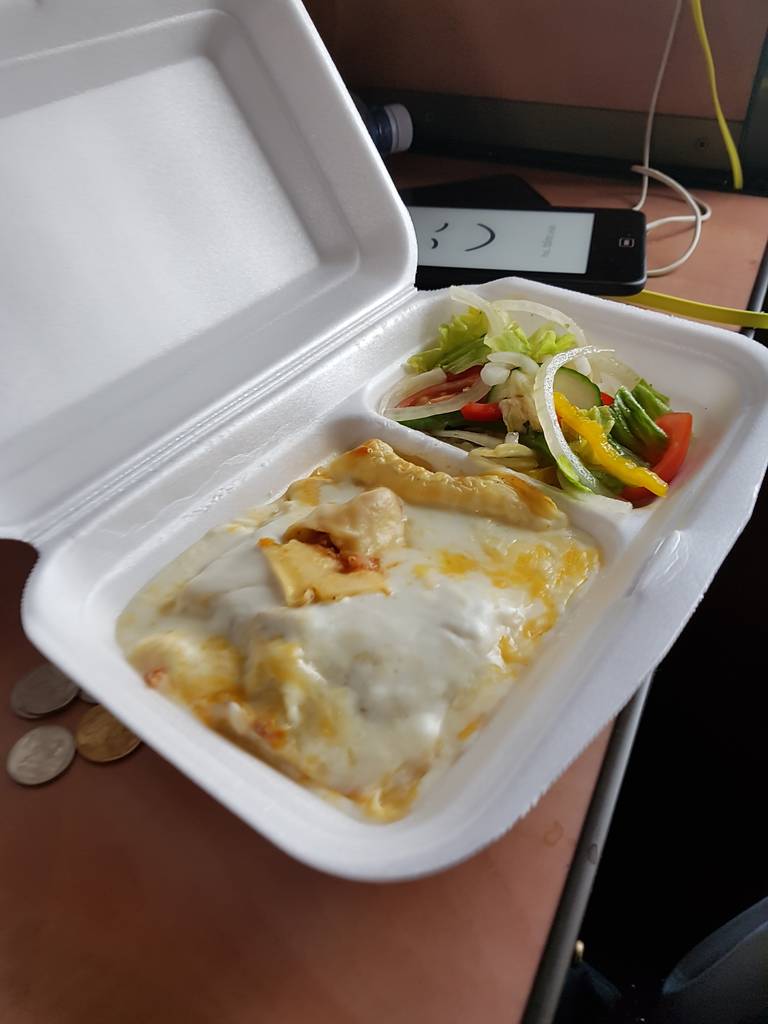 Johannesburg to Cape Town by Train Shosholoza Meyl South Africa Food onboard