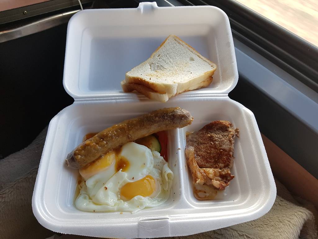 Johannesburg to Cape Town by Train Shosholoza Meyl South Africa Food onboard
