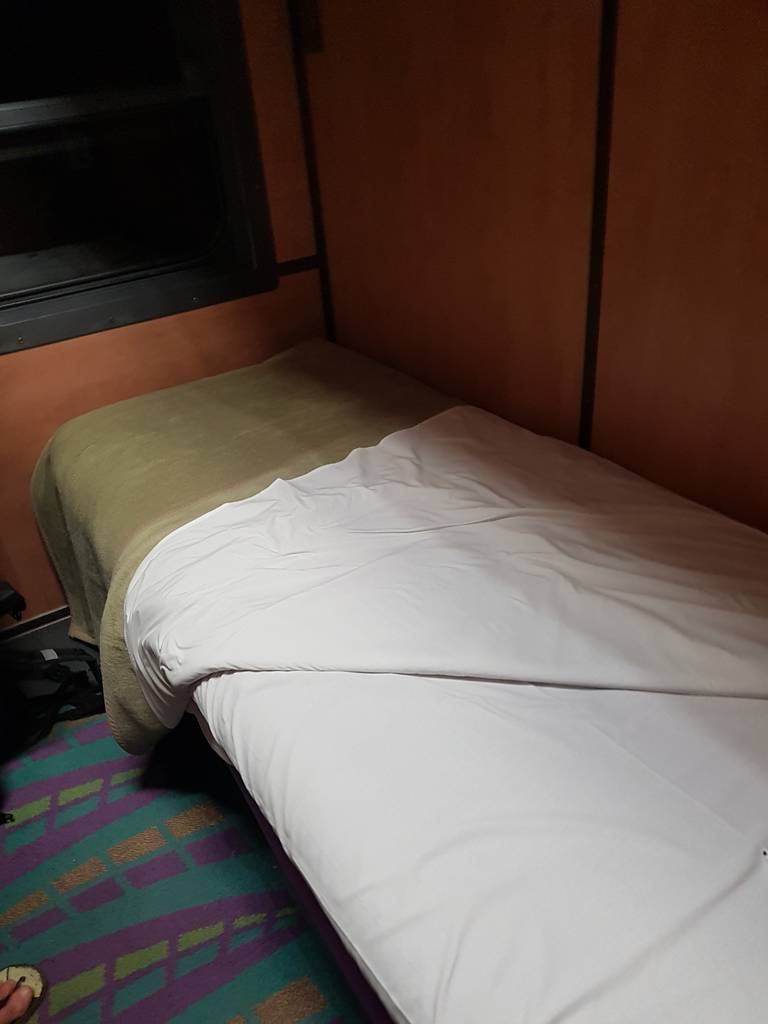 Johannesburg to Cape Town by Train Shosholoza Meyl South Africa Sleeper Coupe