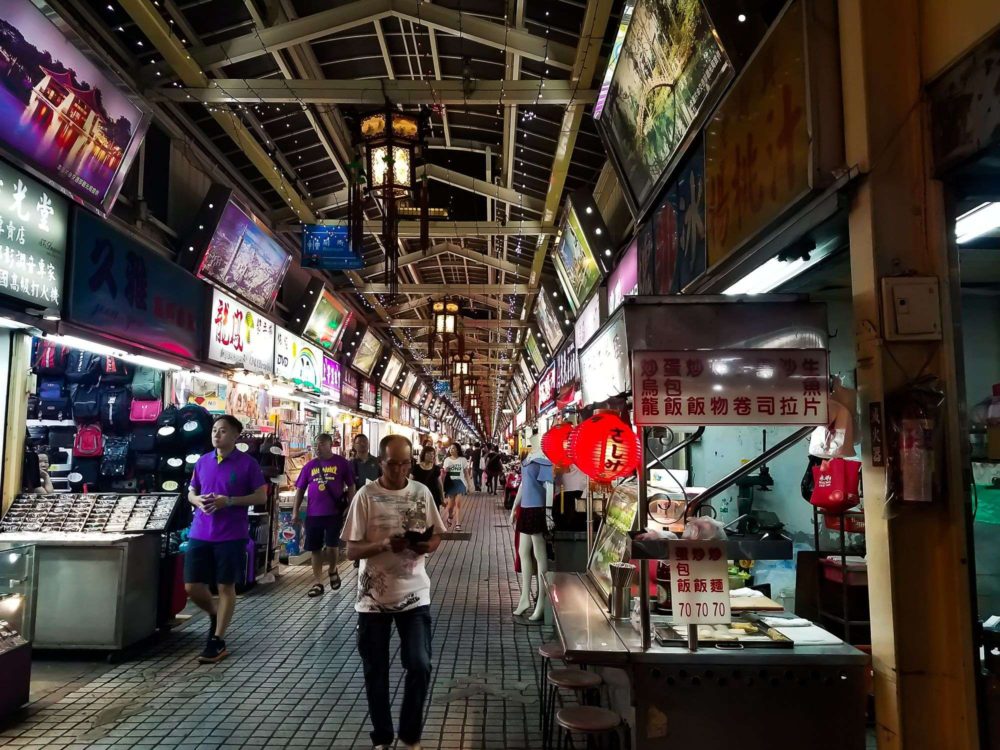 Night market in Taipei