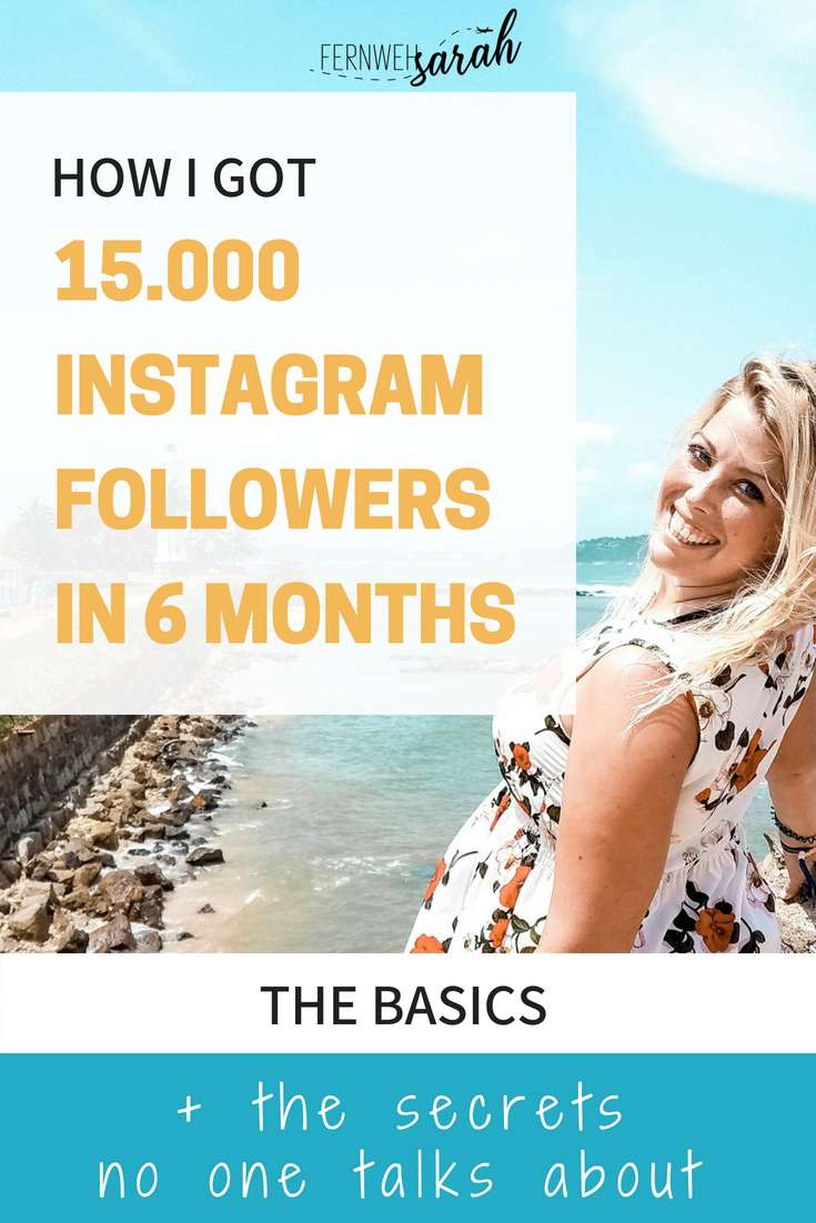 How I got 15k Followers on Instagram in 6 months in 2018