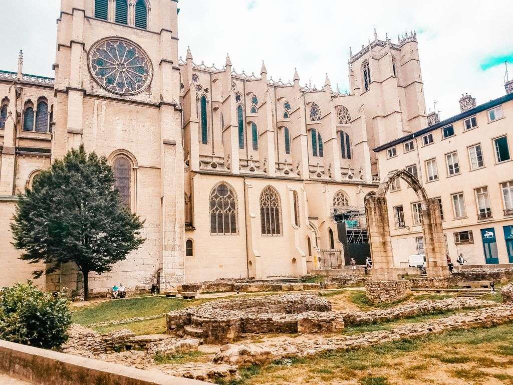 Cathedrale Saint Jean Baptiste in Lyon - Most Instagrammable Places in Lyon