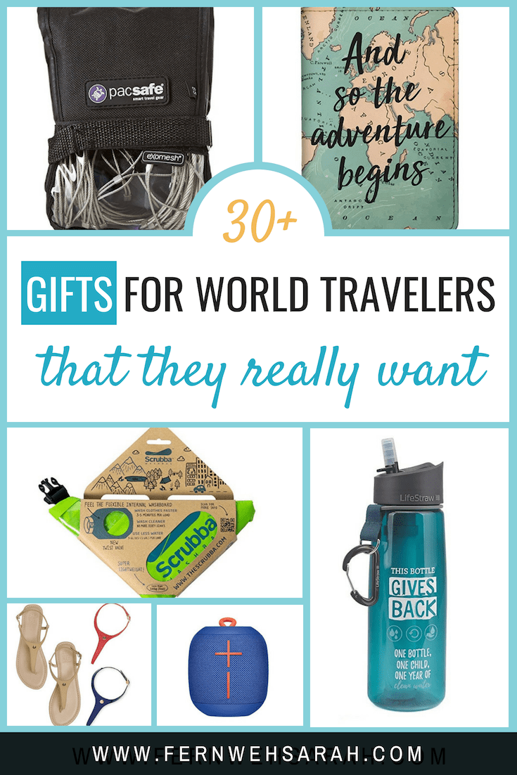 The List of Perfect Gifts for World Travelers (that they really want)