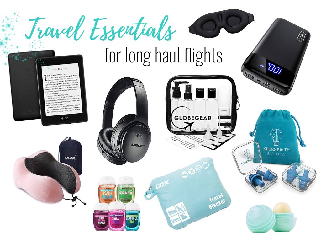 long air travel must haves