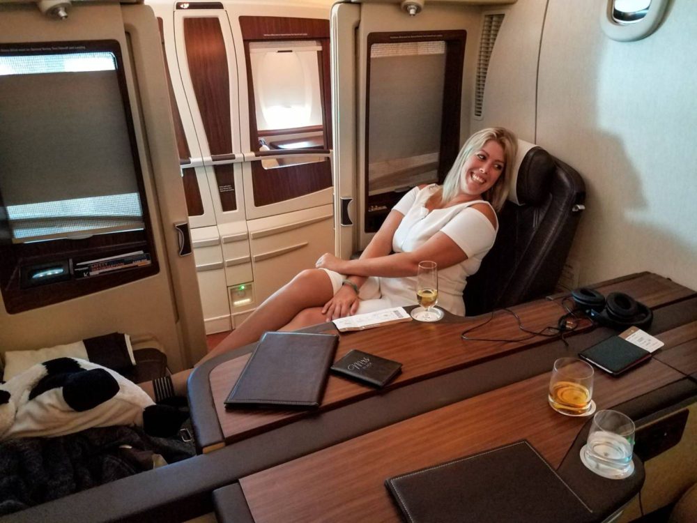 World Trip Travel Bucket List - Singapor Airlines Suites Class