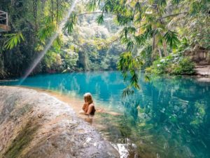 World Trip Travel Bucket List - Kawasan Waterfalls Moalboal Cebu Philippines