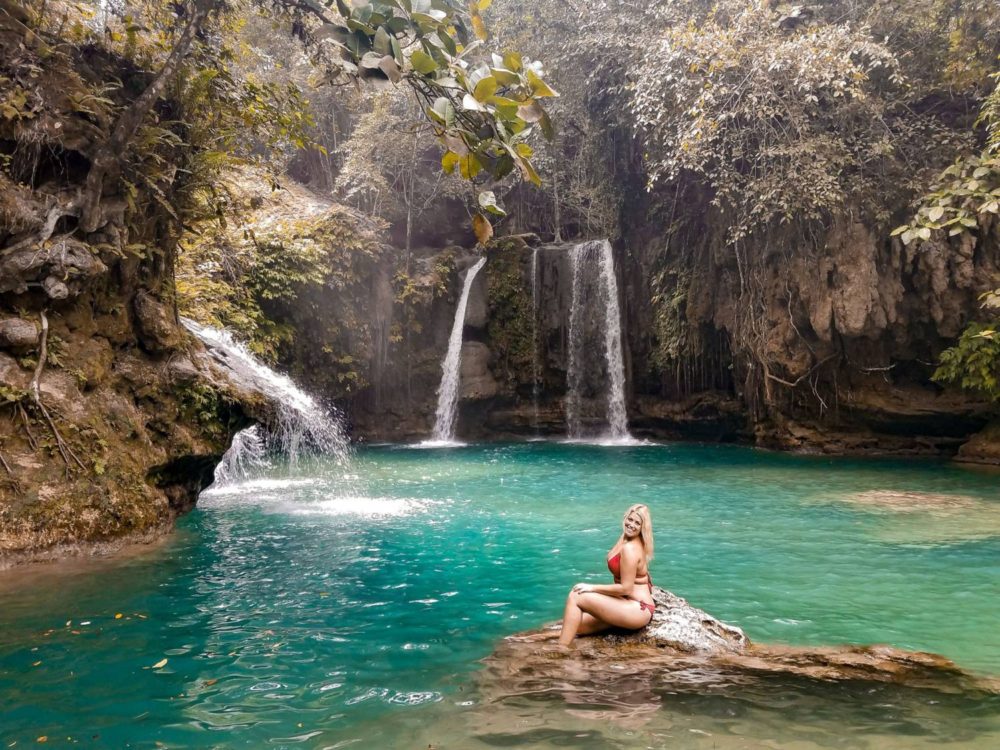 World Trip Travel Bucket List - Kawasan Waterfalls Moalboal Cebu Philippines