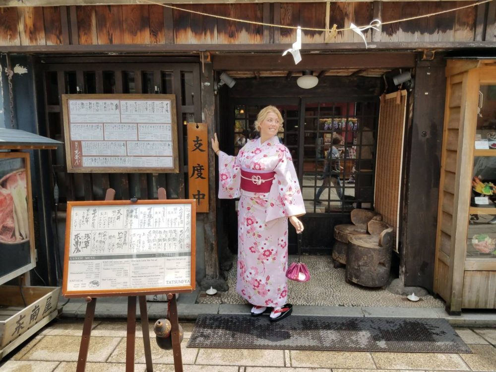 World Trip Travel Bucket List - Wearing a traditional Japanese Kimono Asakusa Tokyo