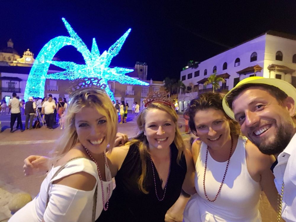 World Trip Travel Bucket List - New Years Eve in Cartagena Colombia