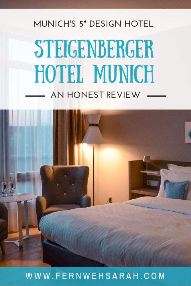 Pin for Steigenberger Munich - an honest review by Fernwehsarah