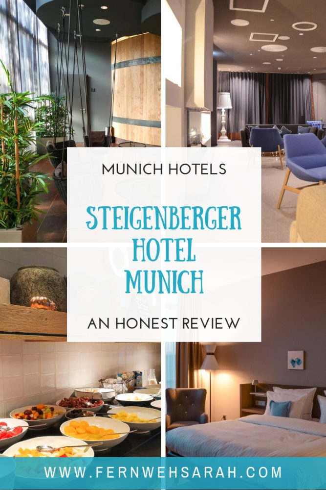 Pin for Steigenberger Munich - an honest review by Fernwehsarah