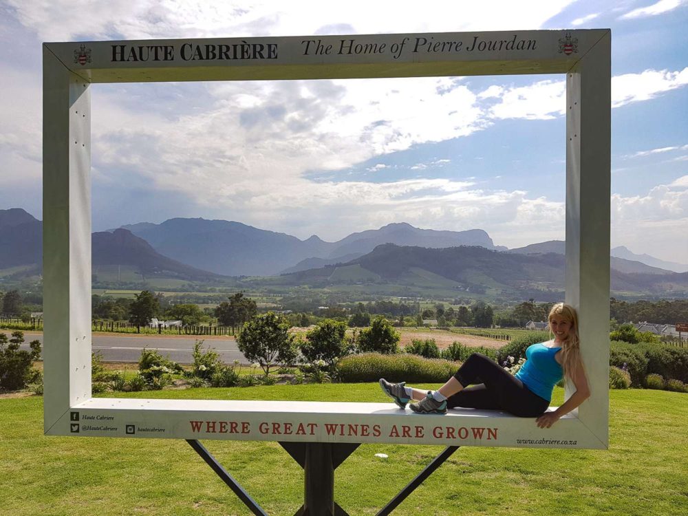 South Africa Photo Inspiration - Instaworthy shots Haute Cabiere wine region franschhoek