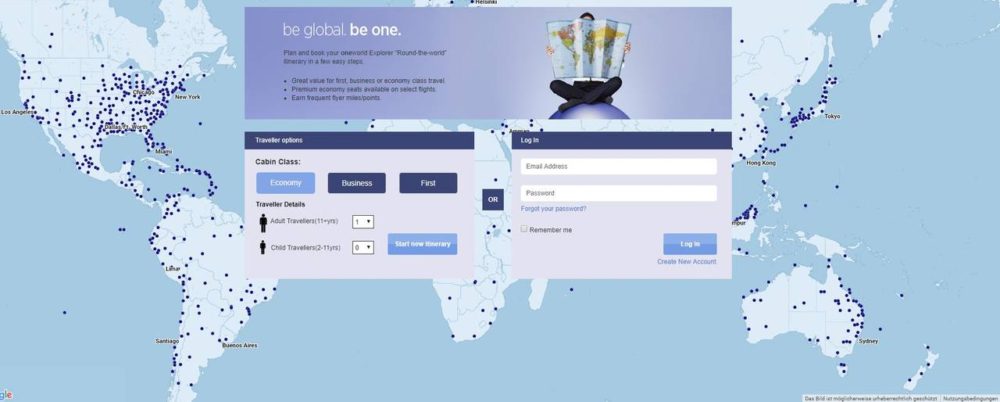 Oneworld RTW ticket online configurator Explorer RTW Trip Guide - How to book the best round the world ticket in 2019