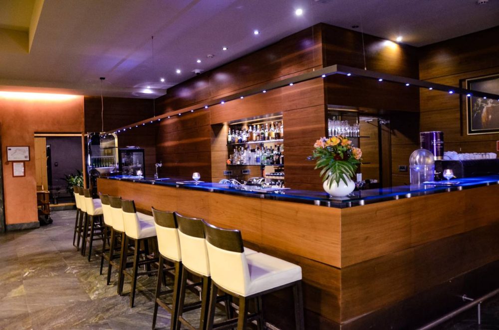 Bar at Eco Hotel Bohinj - find the best ski resorts in Slovenia - the ultimate guide to skiing in Slovenia
