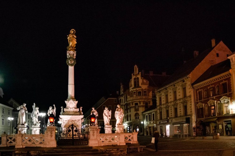 Pest monument Maribor Sightseeing