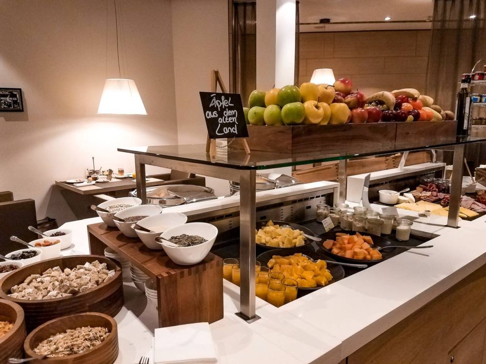 Westin Hamburg Elbphilharmonie Review Breakfast at Club Lounge