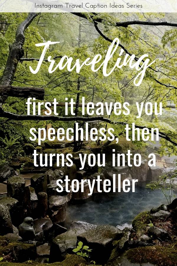 Travel captions for Instagram - beautiful travel quotes to rock your feed!