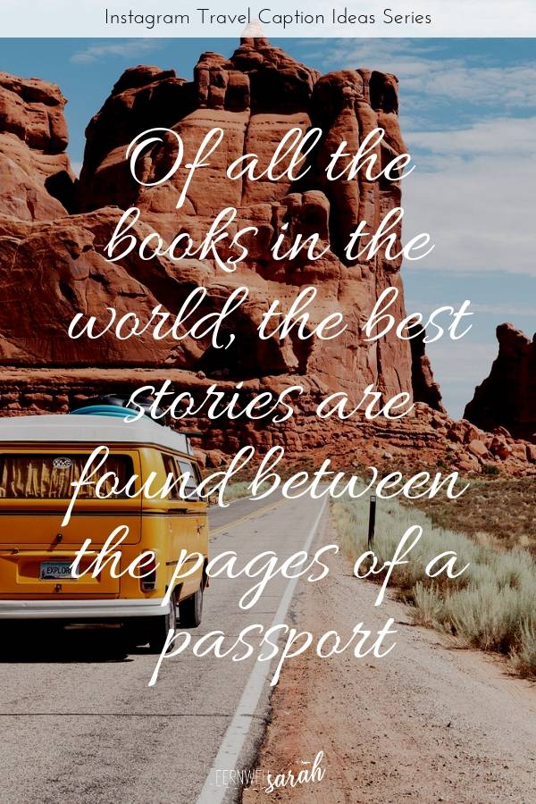 Travel captions for Instagram - beautiful travel quotes to rock your feed!