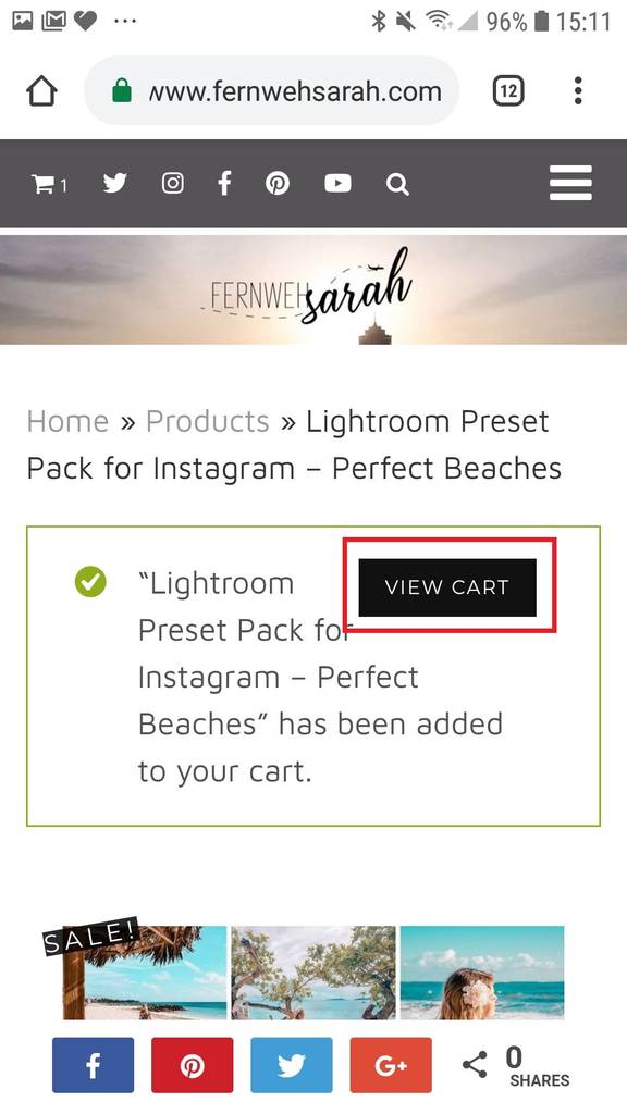 How to import and use mobile Lightroom presets with the app screenshot tutorial