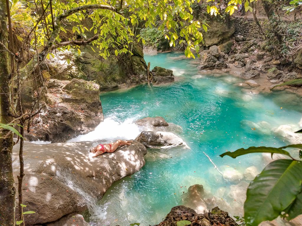 Kawasan Falls Cebu Phillippines Ultimate Guide to these instaworthy waterfalls near Moalboal