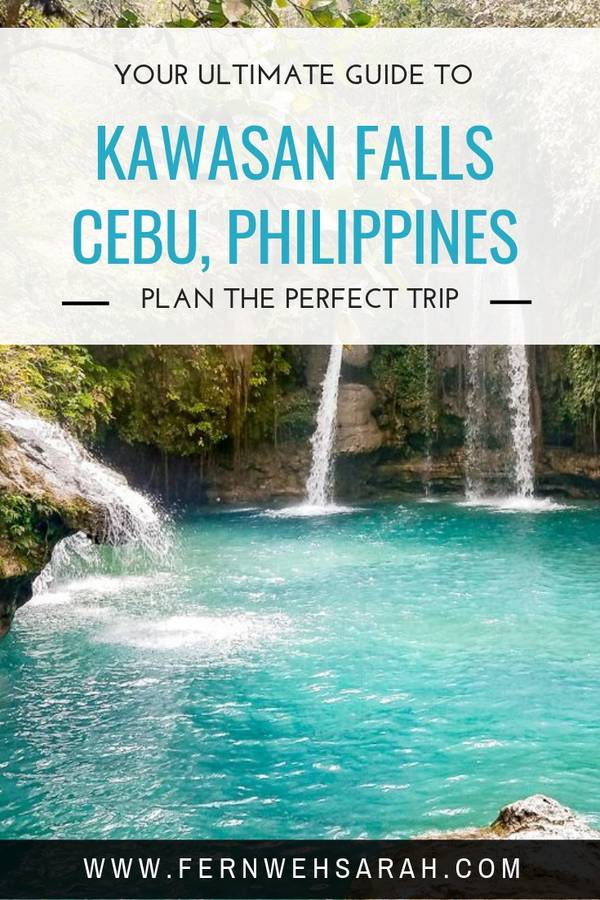 Kawasan Falls Cebu Phillippines Ultimate Guide to these instaworthy waterfalls near Moalboal