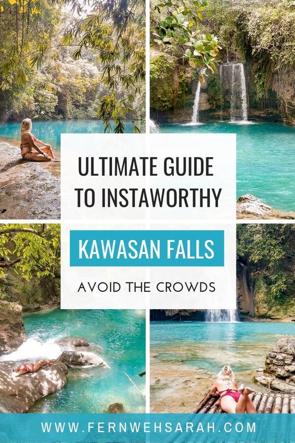 Kawasan Falls Cebu Phillippines Ultimate Guide to these instaworthy waterfalls near Moalboal