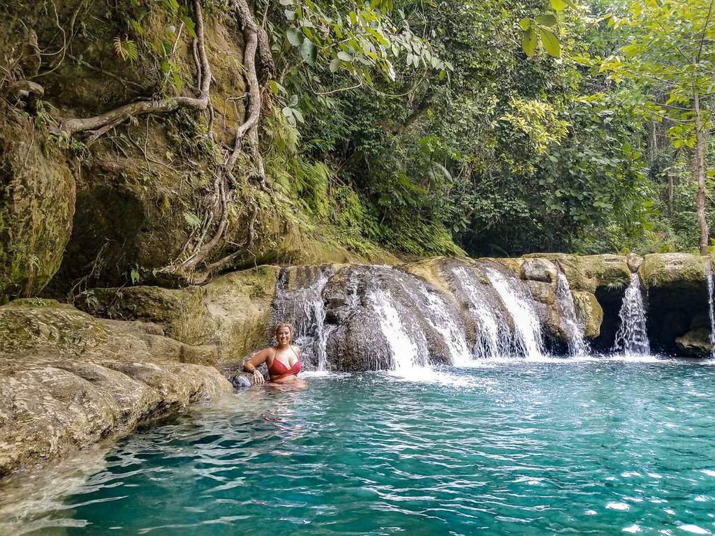Locong Fall Siquijor Island Philippines Waterfall