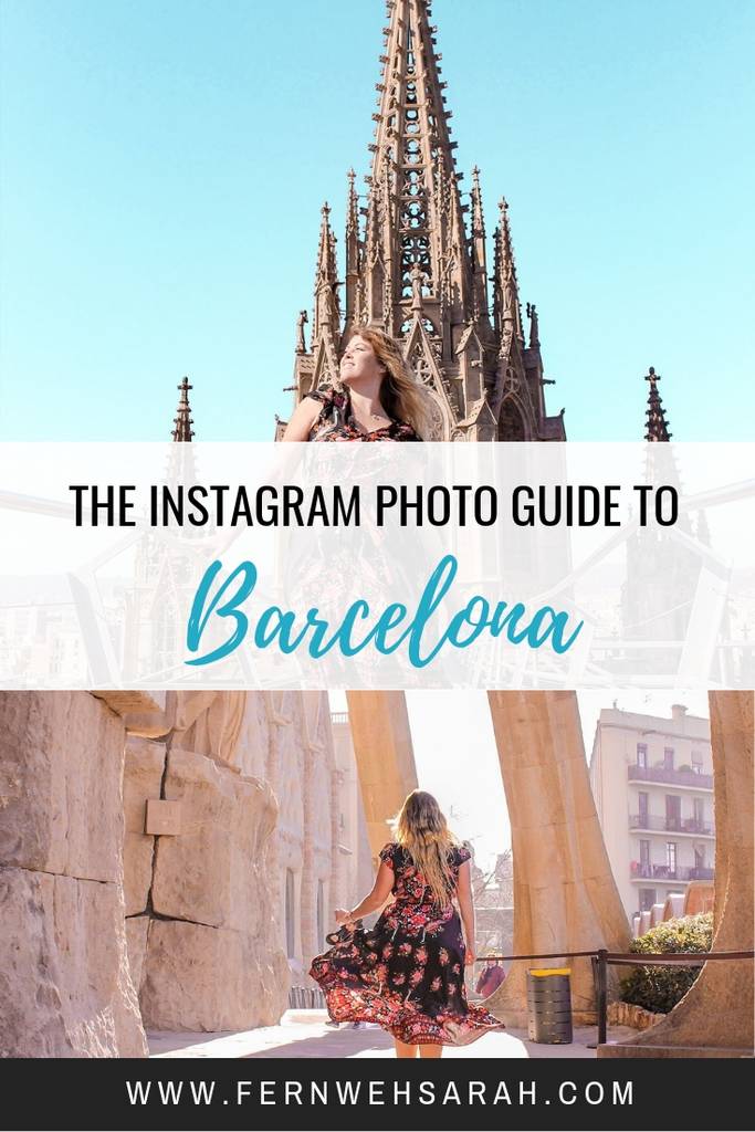 Find the 30 best instagrammable places in Barcelona - complete guide to insta-worthy shots with map!