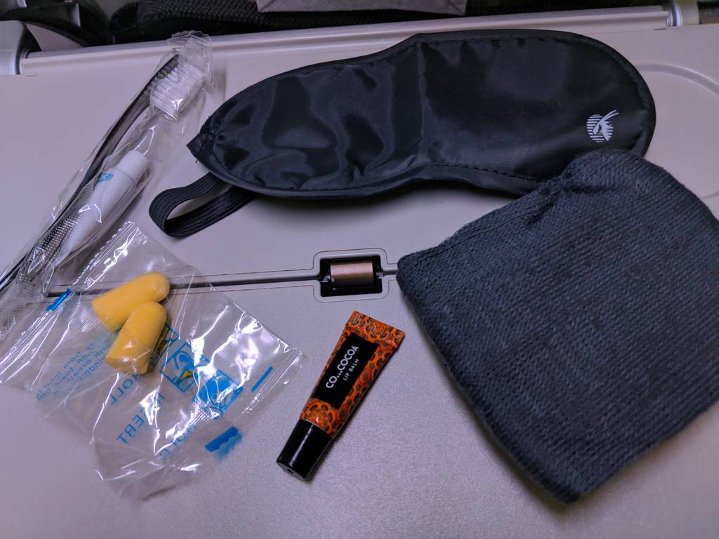 Qatar Airways Economy Class Review Amenities