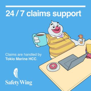 Safety Wings the best travel insurance for backpackers and nomads