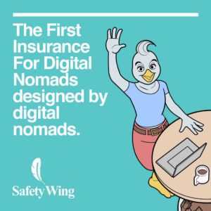 Safety Wings the best travel insurance for backpackers and nomads