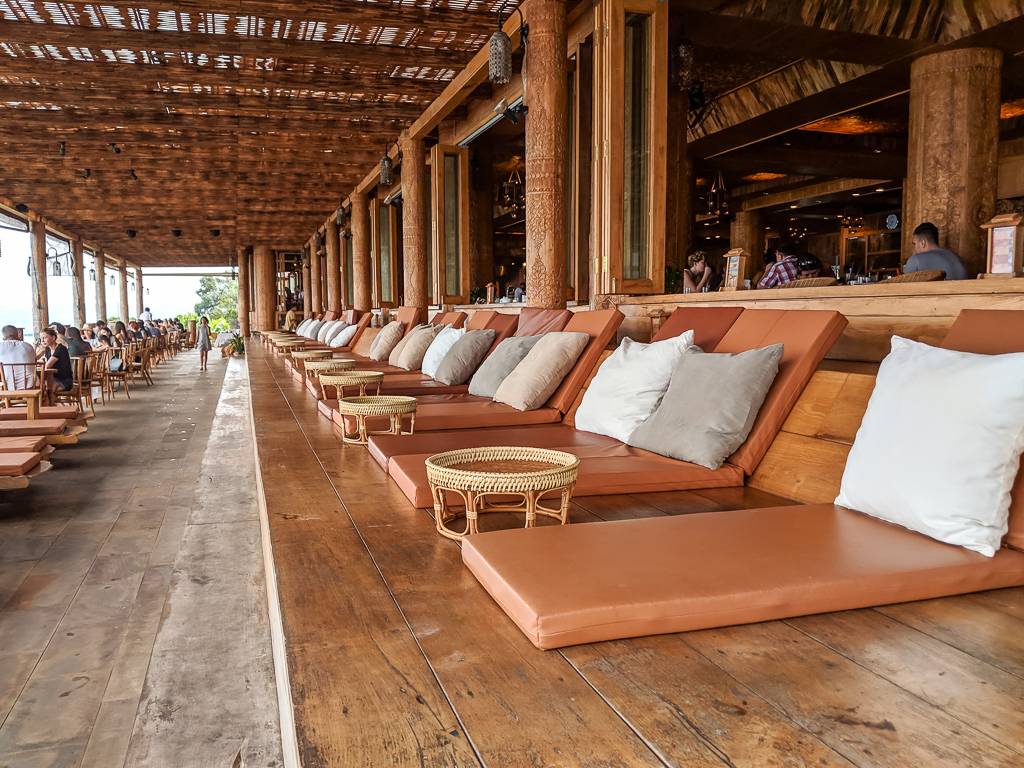 Santhiya Koh Yao Yai Resort & Spa Review poolside lounge chairs