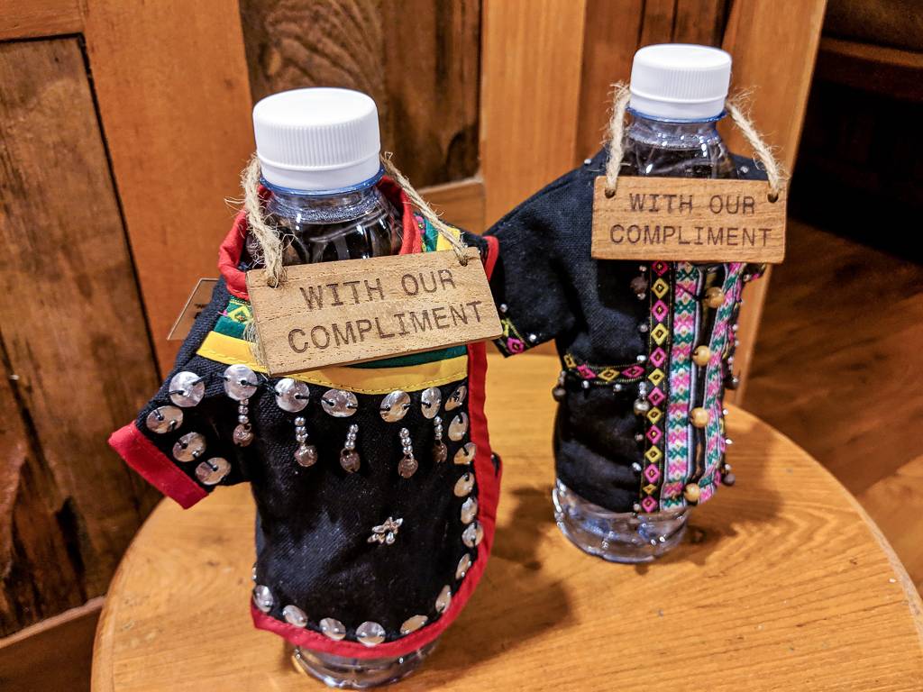 Santhiya Koh Yao Yai Resort & Spa Review Complimentary water bottle in room