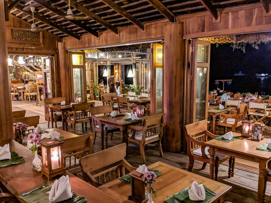 Santhiya Koh Yao Yai Resort & Spa Review dinner