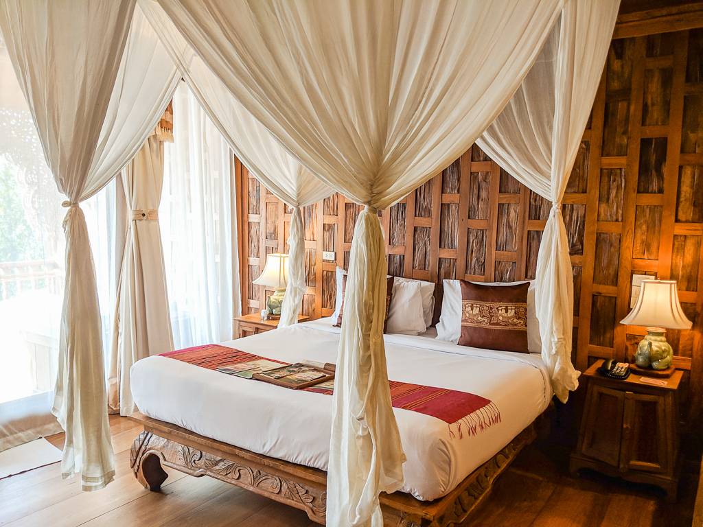 Santhiya Koh Yao Yai Resort & Spa Review Canopy Bed