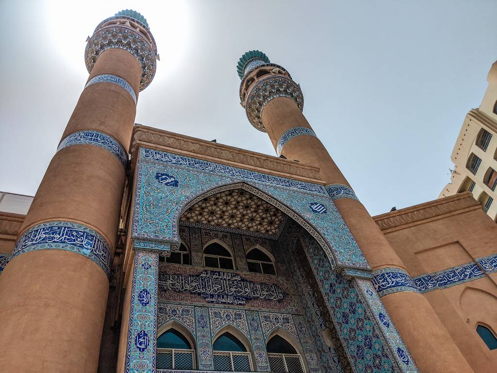 Mosque in Sharjah near Dubai