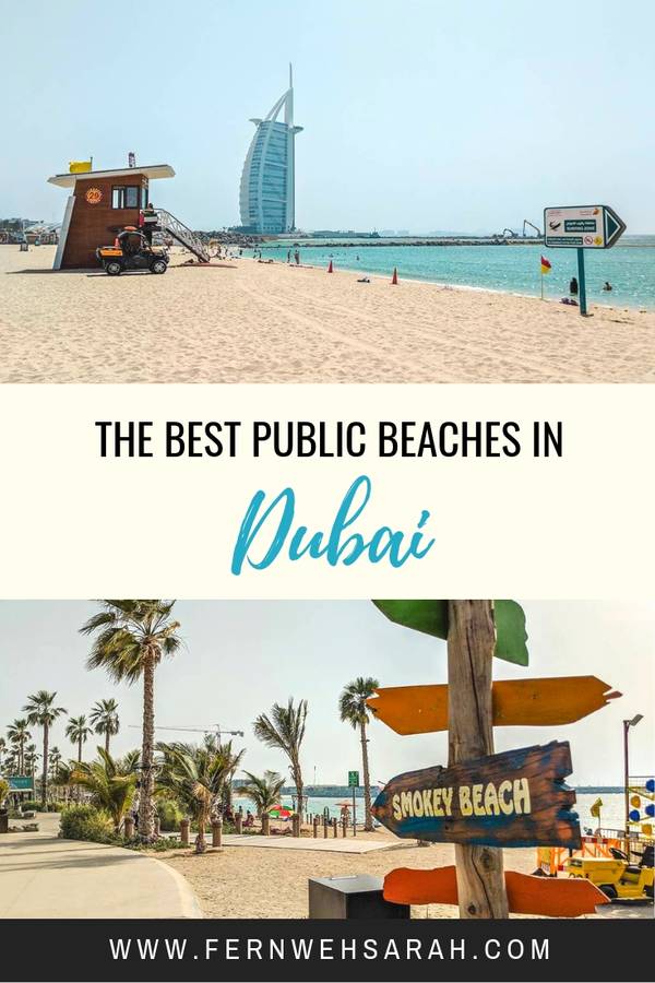 Best public beaches in Dubai