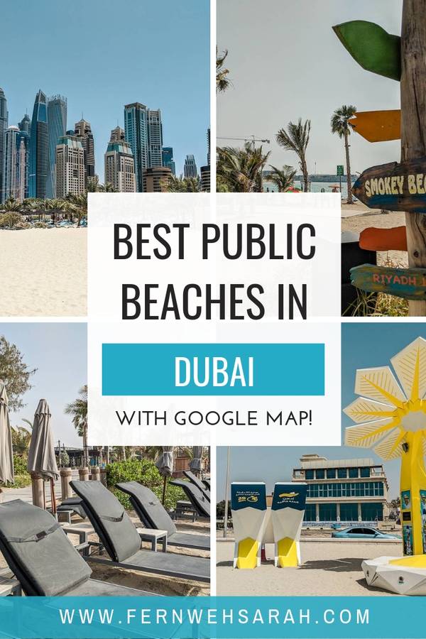 Best public beaches in Dubai