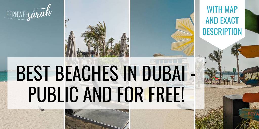 Best Beaches in Dubai - public and for free!