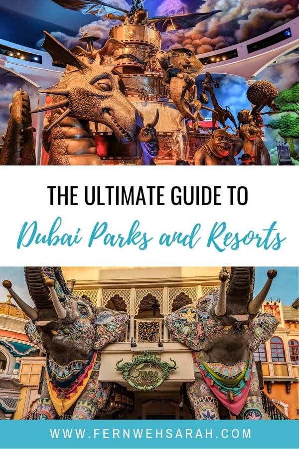 Dubai Parks and Resorts Pinterest Cover