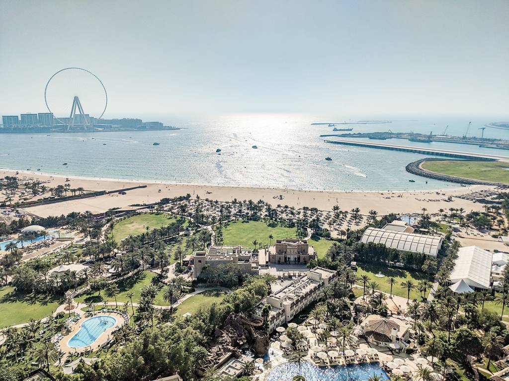 View from the Executive Lounge at Habtoor Grand Resort Dubai