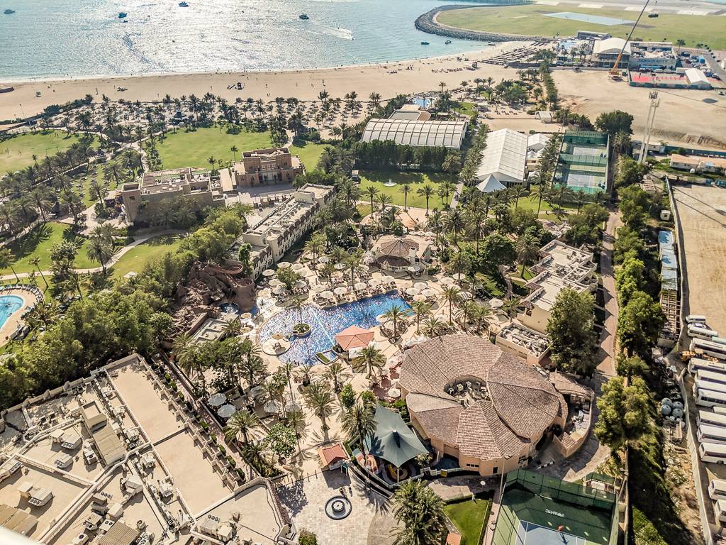 View from the Executive Lounge at Habtoor Grand Resort Dubai