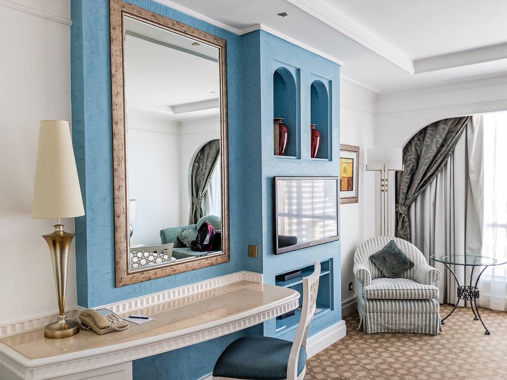 Bedroom at Habtoor Grand Resort Dubai