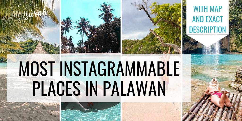 Best instagrammable places in Palawan Philippines