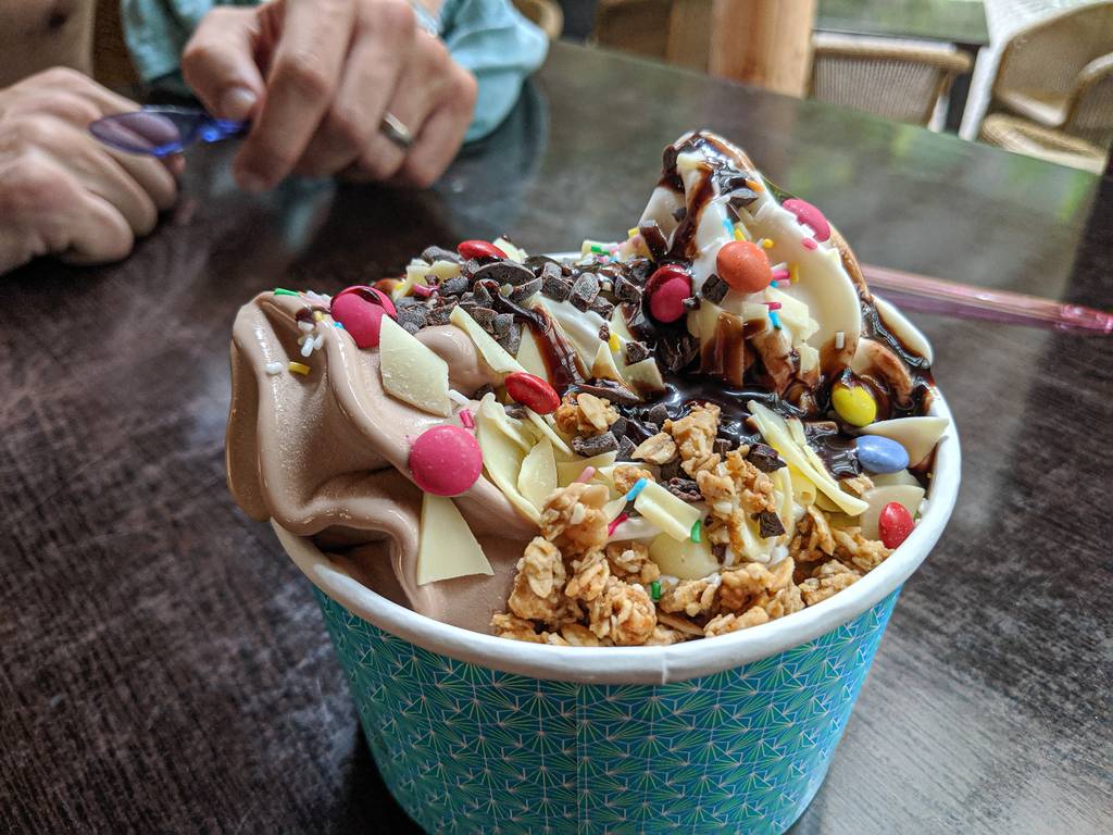 Froyo from Cafe Borneo