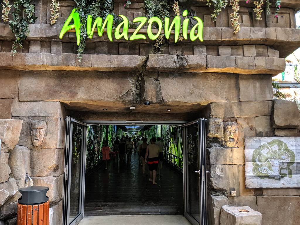 Outdoor Area Amazonia at Tropical Islands Berlin
