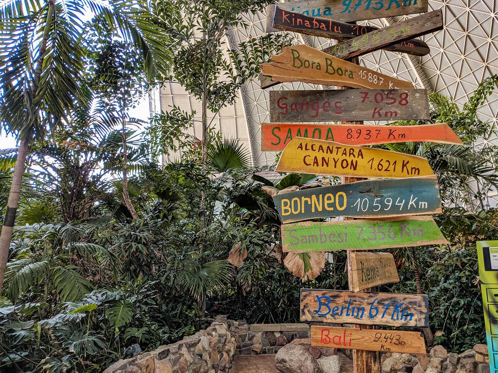 Tropical Islands Welcome Area