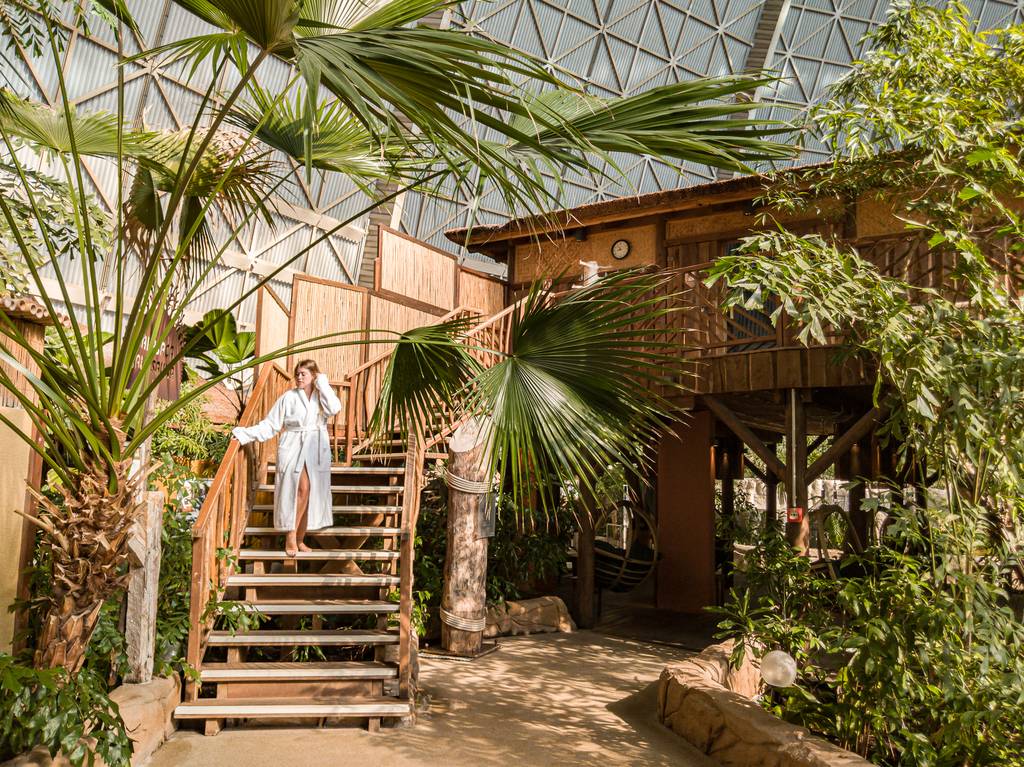 Treehouse Sauna at Tropical Islands Berlin