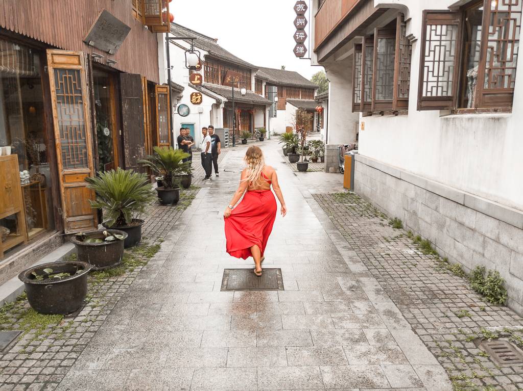 Beautiful side street near Shantan Street