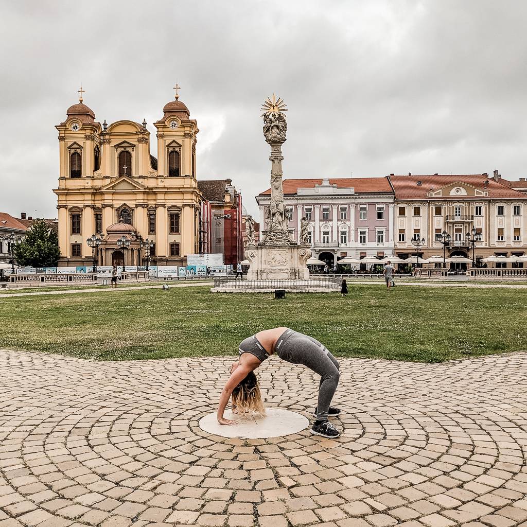 Unity Square in Timisoara
